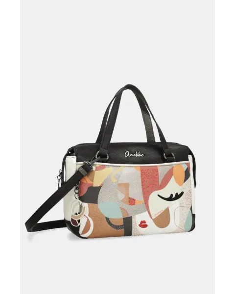Bolso asa corta Anekke Eikon | Diseño Artístico 33cm