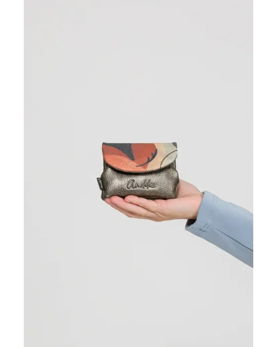 Monedero con solapa Anekke Eikon | Diseño Abstracto 12cm