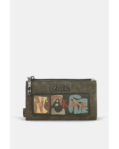 Billetero Blando Anekke Amphora RFID | Cartera Grande 18cm