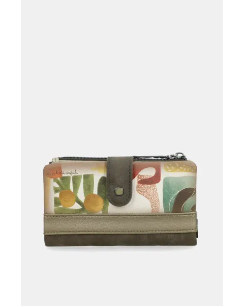 Billetero Blando Anekke Amphora RFID | Cartera Grande 18cm