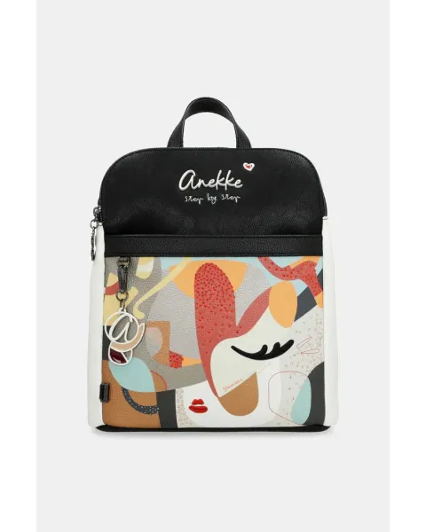 Mochila Anekke Eikon | Bolso Mochila Doble Compartimento 28cm