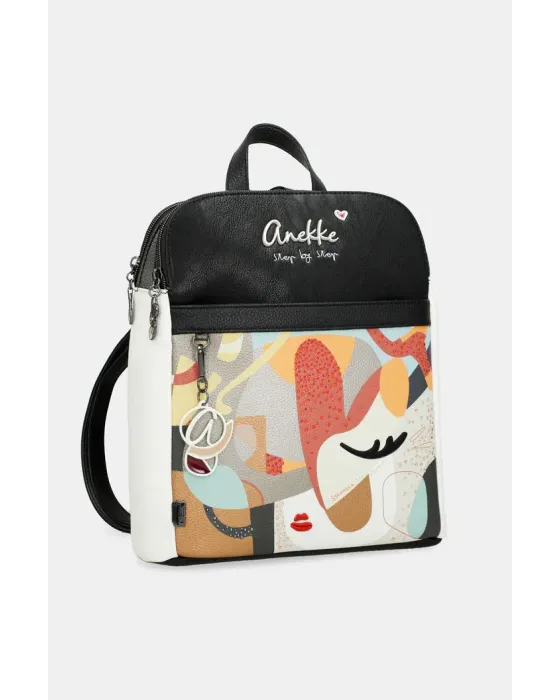 Mochila Anekke Eikon | Bolso Mochila Doble Compartimento 28cm