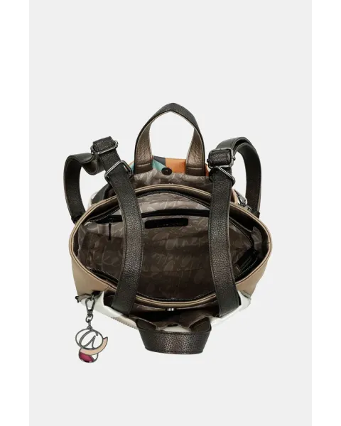 Mochila Doble Asa Anekke Eikon | Bolso Mochila Artístico 31cm