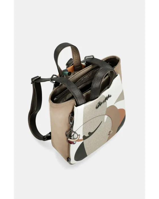 Mochila Doble Asa Anekke Eikon | Bolso Mochila Artístico 31cm