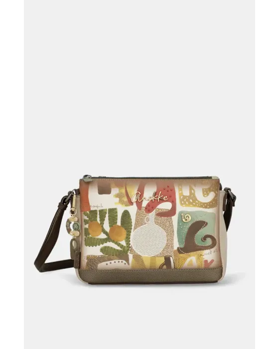 Bandolera Anekke Amphora | Bolso Tres Compartimentos 32cm