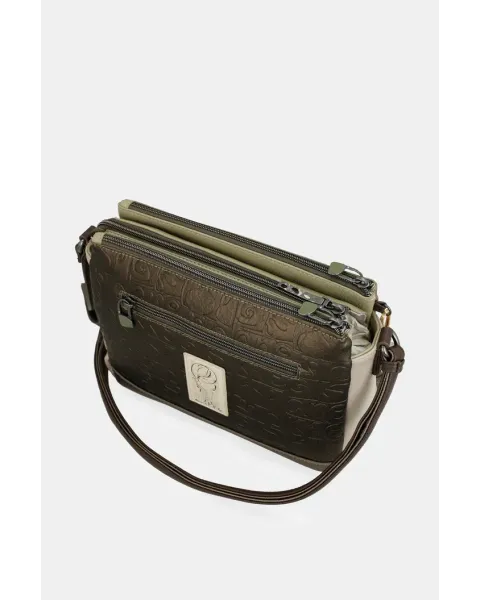 Bandolera Anekke Amphora | Bolso Tres Compartimentos 32cm