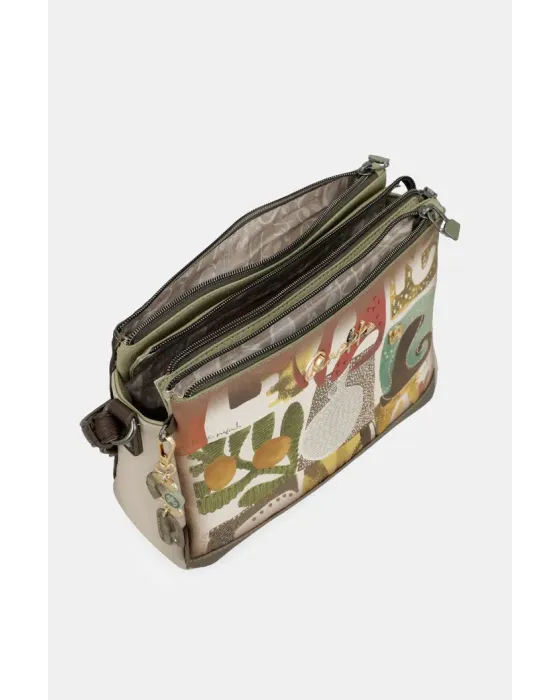 Bandolera Anekke Amphora | Bolso Tres Compartimentos 32cm