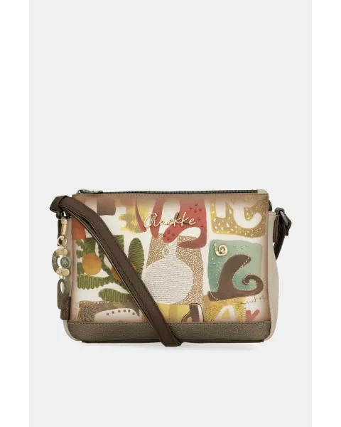 Bandolera Anekke Amphora | Bolso Tres Compartimentos 32cm
