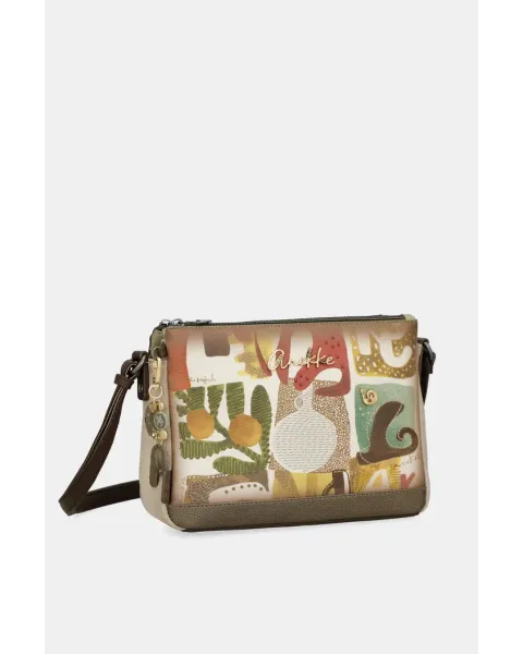 Bandolera Anekke Amphora | Bolso Tres Compartimentos 32cm