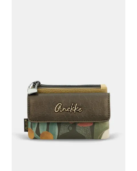 Monedero con Solapa Anekke Amphora | Doble Compartimento 14cm