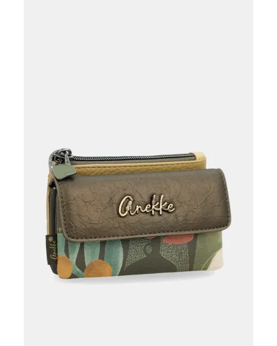 Monedero con Solapa Anekke Amphora | Doble Compartimento 14cm