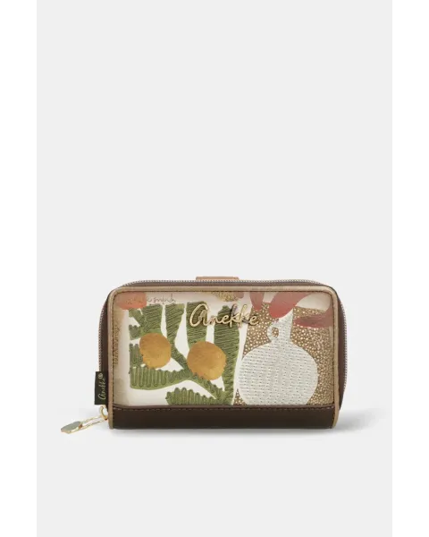Billetero Anekke Amphora RFID | Cartera Mediana "Know Yourself"