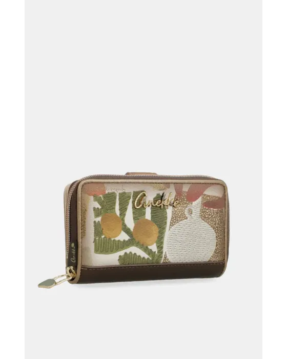 Billetero Anekke Amphora RFID | Cartera Mediana "Know Yourself"