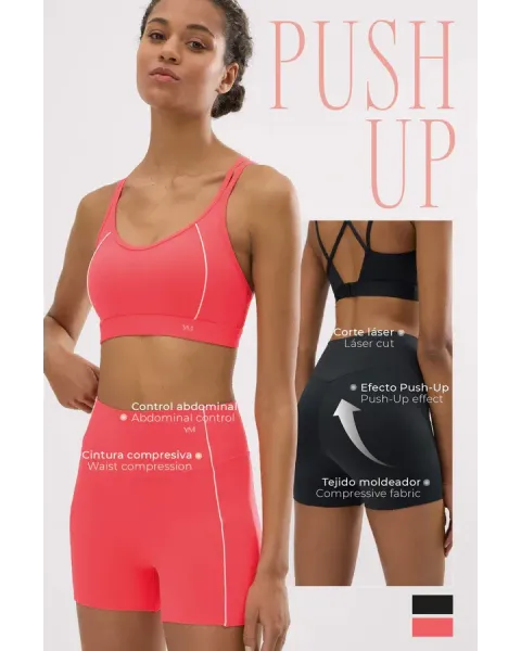 Leggings Compressive Push Up Negros | Ysabel Mora Sport