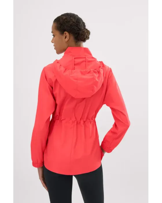 Chaqueta Cortavientos Cayenne Coral Capucha | Ysabel Mora Sport