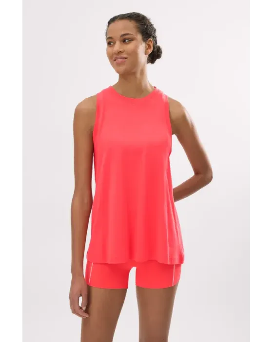 Camiseta Tirantes Coral 100% Algodón | Ysabel Mora Sport