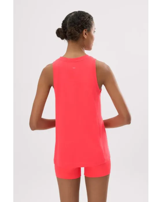 Camiseta Tirantes Coral 100% Algodón | Ysabel Mora Sport
