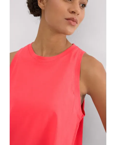 Camiseta Tirantes Coral 100% Algodón | Ysabel Mora Sport