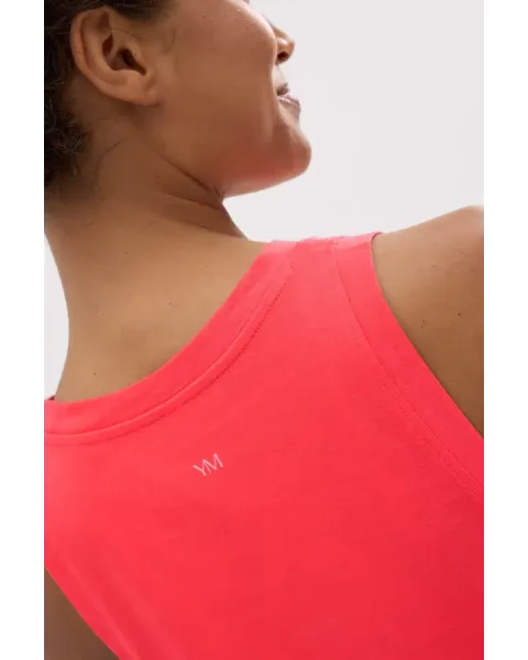 Camiseta Tirantes Coral 100% Algodón | Ysabel Mora Sport