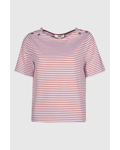 Camiseta Punto Básico Arcilla MD'M | Algodón Elástico