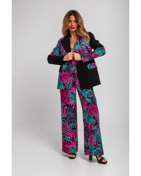 Blazer Piezas Nocturna Lolina | Patchwork Panteras