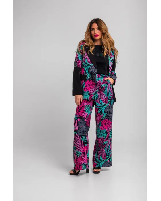Blazer Piezas Nocturna Lolina | Patchwork Panteras
