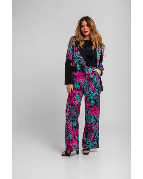 Blazer Piezas Nocturna Lolina | Patchwork Panteras