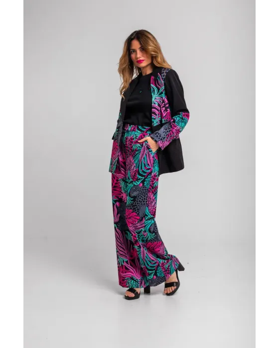 Blazer Piezas Nocturna Lolina | Patchwork Panteras