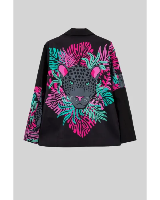 Blazer Piezas Nocturna Lolina | Patchwork Panteras