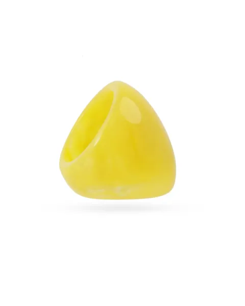Anillo Anartxy Thalia Stream | Joya XL Resina Turquesa o Amarillo