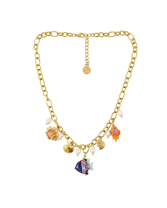Collar Anartxy Coast Calima | Perlas y Cristal Reciclado