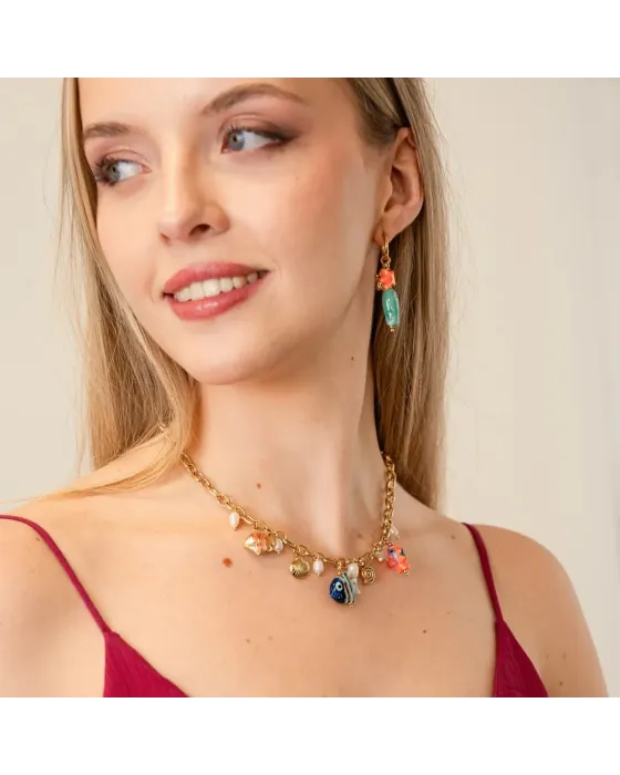 Collar Anartxy Coast Calima | Perlas y Cristal Reciclado 2