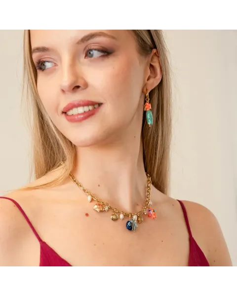 Collar Anartxy Coast Calima | Perlas y Cristal Reciclado