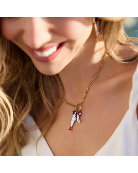 Collar Anartxy Mati Mihra | Perlas, Cristal y Esmalte