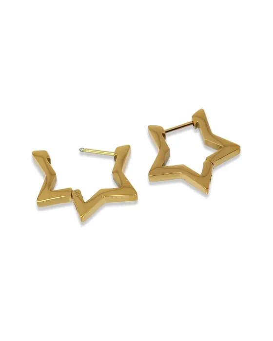 Pendientes Aros Anartxy Esenciales 20 mm | Acero Plata y Oro