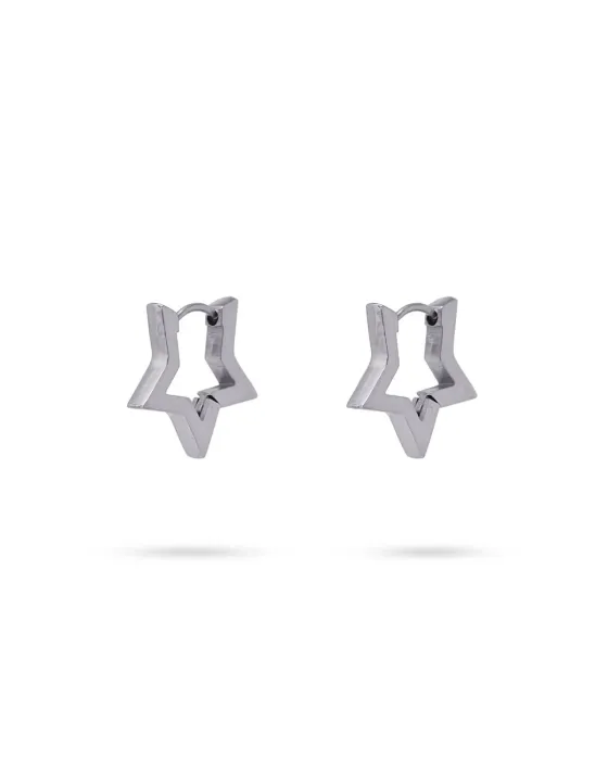 Pendientes Aros Anartxy Esenciales 16 mm | Acero Plata y Oro 2