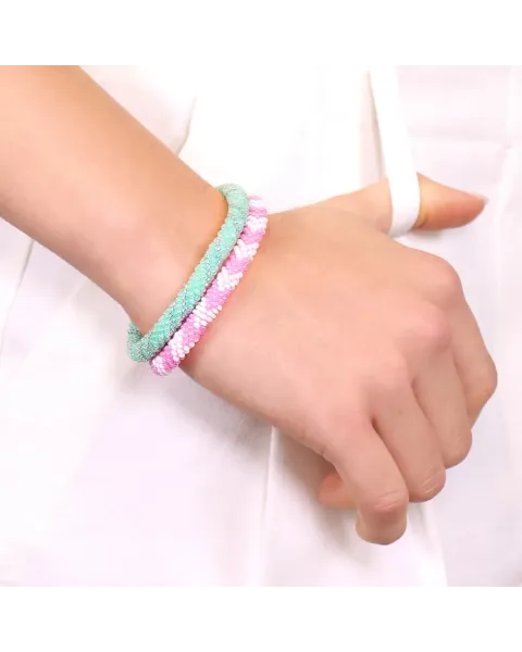 Pulsera Anartxy Nepal Kiran | Cristal Japonés 6mm Elástica