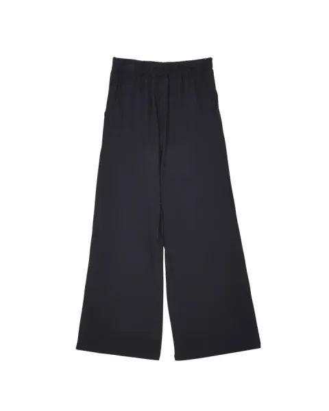 Pantalón Lolitas&L Negro Palazzo | Cintura Elástica Talle Alto