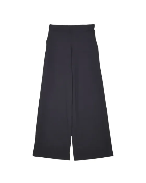 Pantalón Lolitas&L Negro Palazzo | Cintura Elástica Talle Alto