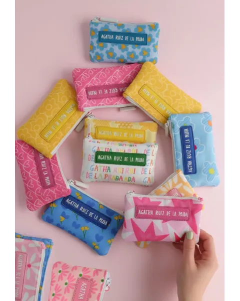 Monedero Agatha Ruiz de la Prada | Estampados Tela 15x10cm