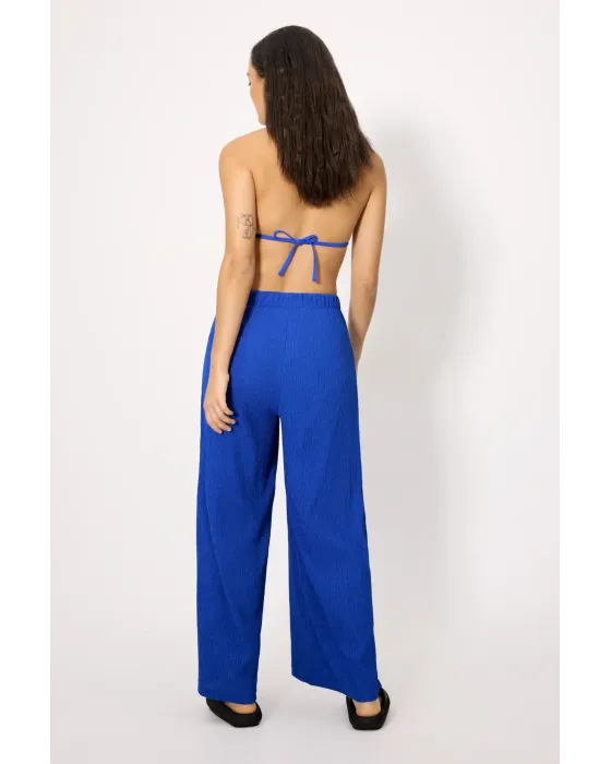 Pantalón Playa Azul Eléctrico Ysabel Mora | Aberturas Laterales
