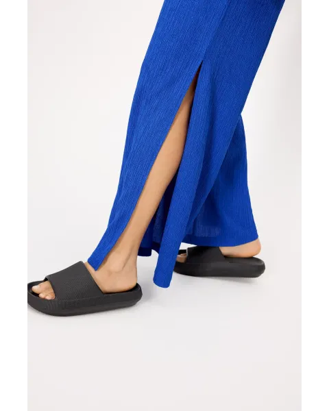 Pantalón Playa Azul Eléctrico Ysabel Mora | Aberturas Laterales