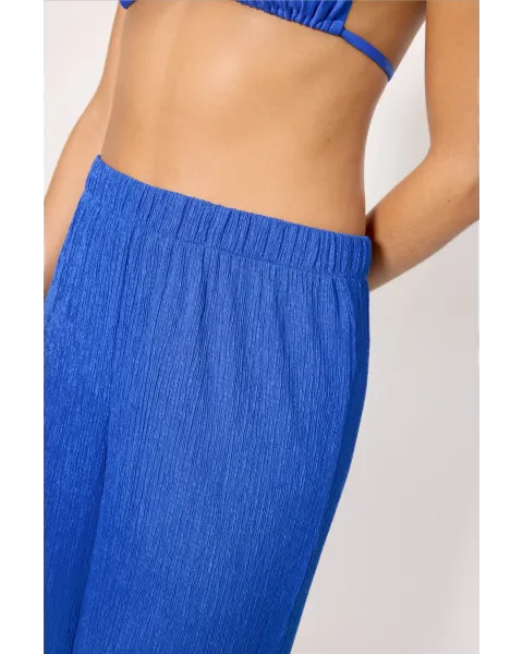 Pantalón Playa Azul Eléctrico Ysabel Mora | Aberturas Laterales