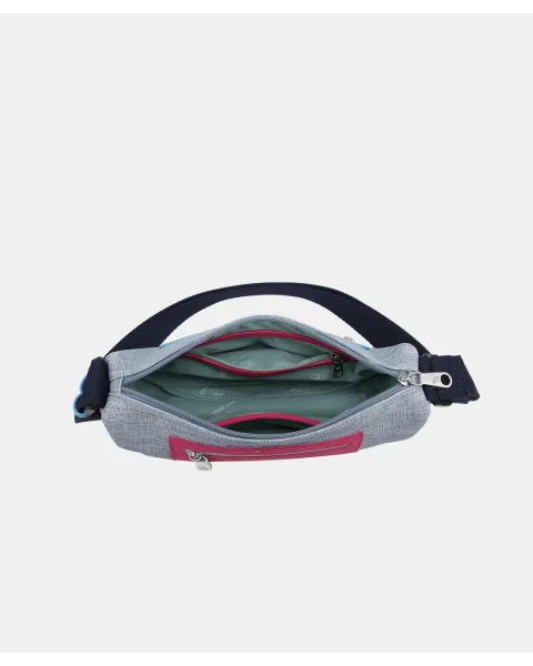 Bandolera Pepe Moll Adelaida Navy | Bolso Compacto Organizado