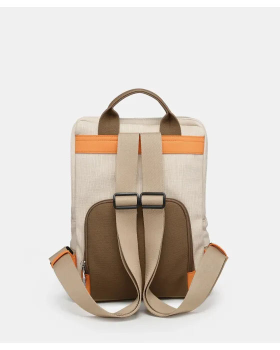 Mochila Pepe Moll Adelaida Natural | Mochila Ligera Mujer