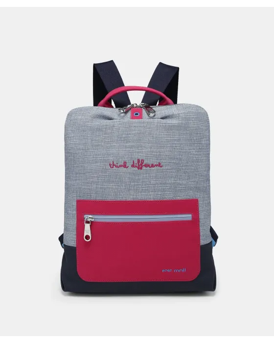Mochila Pepe Moll Adelaida Navy | Mochila Azul Marino Mujer