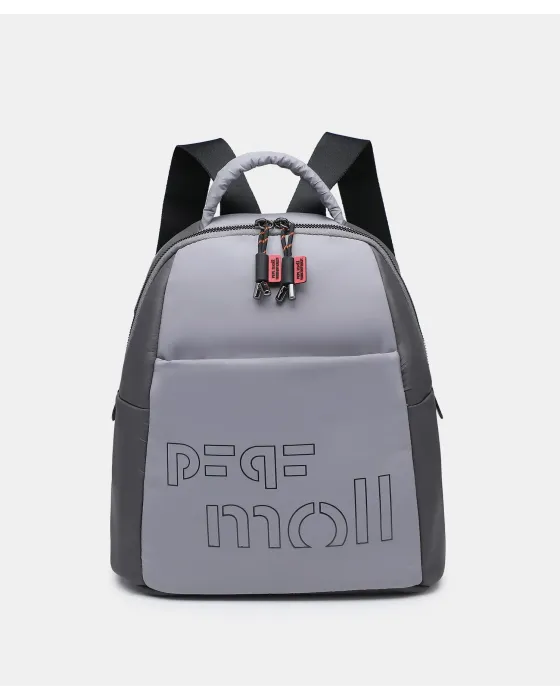 Mochila Pepe Moll Jessie Grey | Mochila Acolchada Urbana