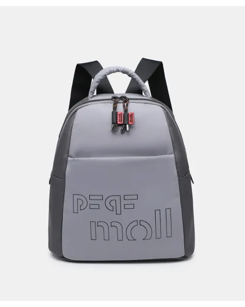 Mochila Pepe Moll Jessie Grey | Mochila Acolchada Urbana