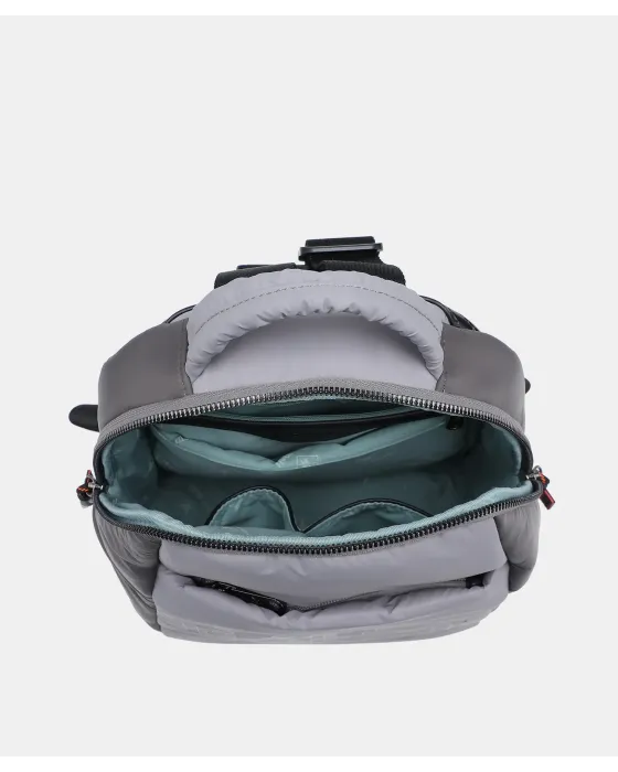 Mochila Pepe Moll Jessie Grey | Mochila Acolchada Urbana