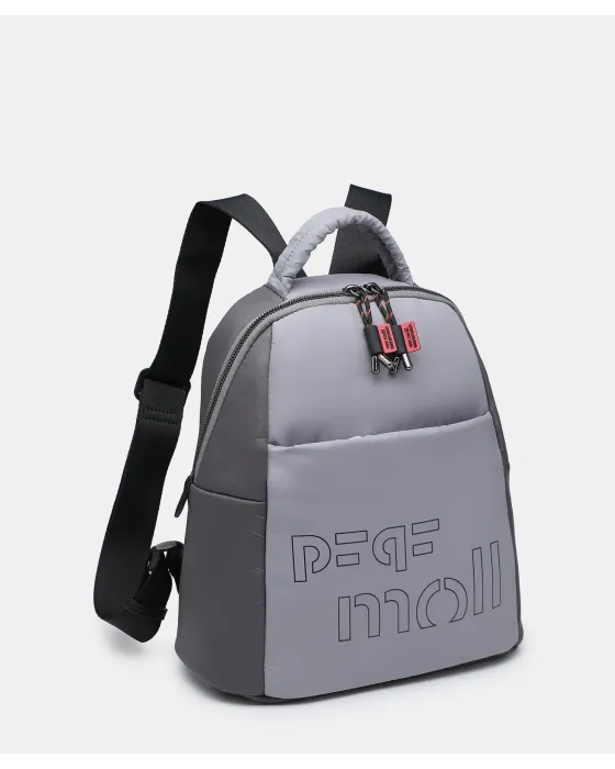 Mochila Pepe Moll Jessie Grey | Mochila Acolchada Urbana